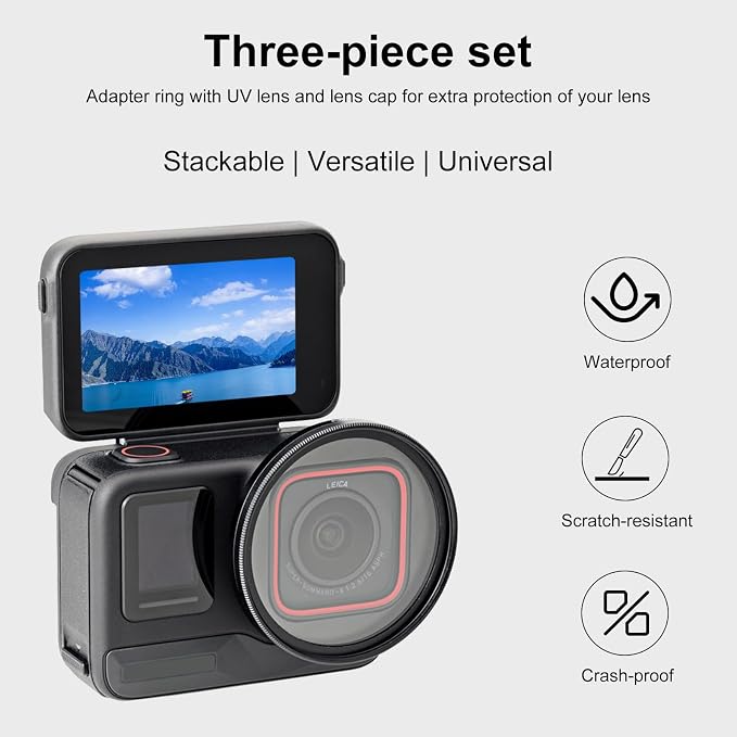 PULUZ 52mm Lens Filter Adapter Kit - Image 4