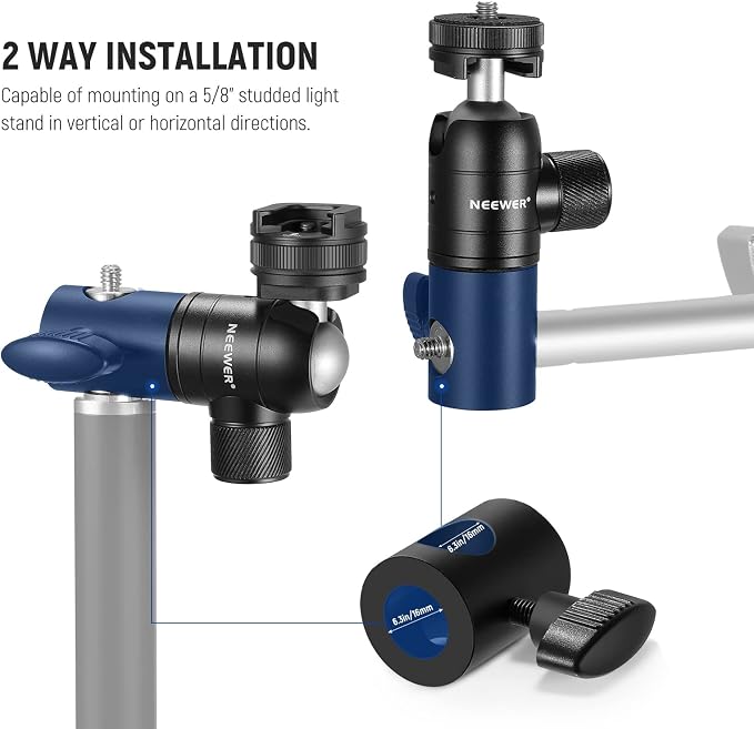 NEEWER Light Stand Mount Adapter - Image 4