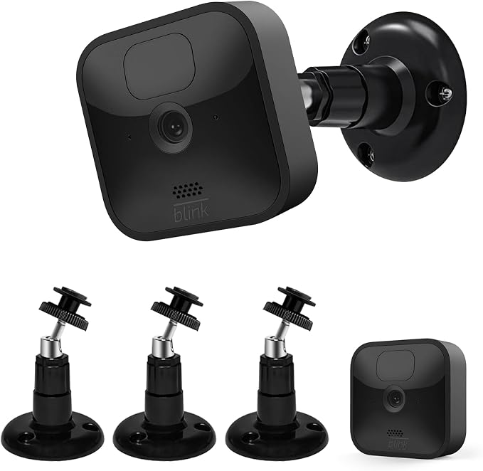 Blink Outdoor Camera Mount, 360 Degree Adjustable Indoor/Outdoor Wall Mount by FATKITT