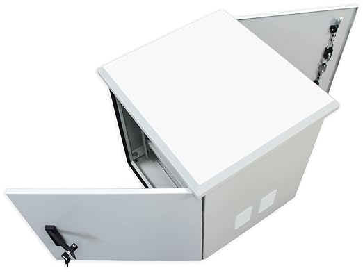 Electriduct 12U Outdoor Cabinet 21.6 Inch Depth IP55 Weather Resistant - Image 4