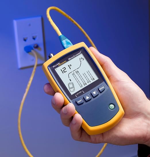 Fluke Networks MS2-100 MicroScanner2 Copper Cable Verifier - Image 5