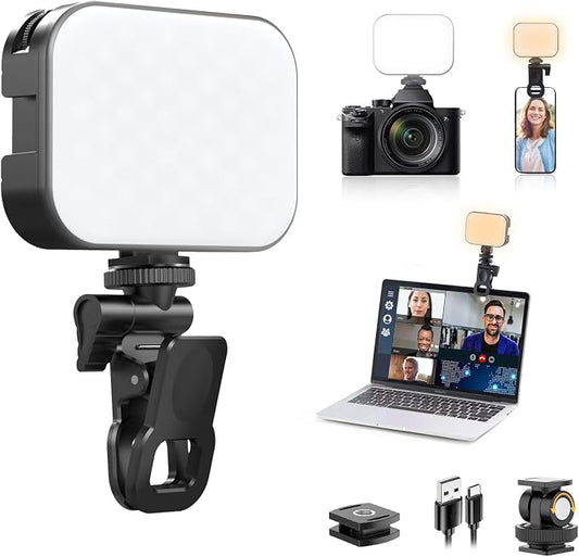 Ulanzi VL100X Selfie Light, Clip LED Light Panel by ulanzi