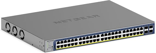 NETGEAR 52-Port PoE Gigabit Ethernet Smart Switch- Managed, by NETGEAR