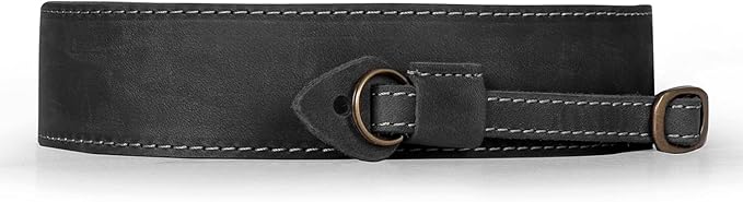 MegaGear Sierra Genuine Full-Grain Leather Camera Strap — Vintage Shoulder & - Image 8