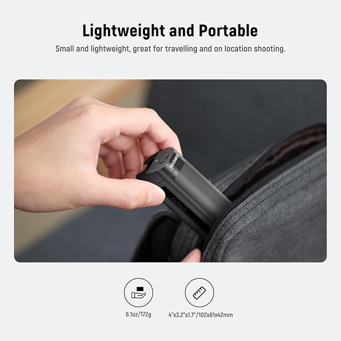NEEWER Side Handle Grip with Wireless Remote Control Button Shutter Trigger - Image 8