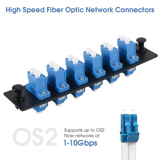 6 Duplex LC/UPC Fiber Patch Panel - Image 5