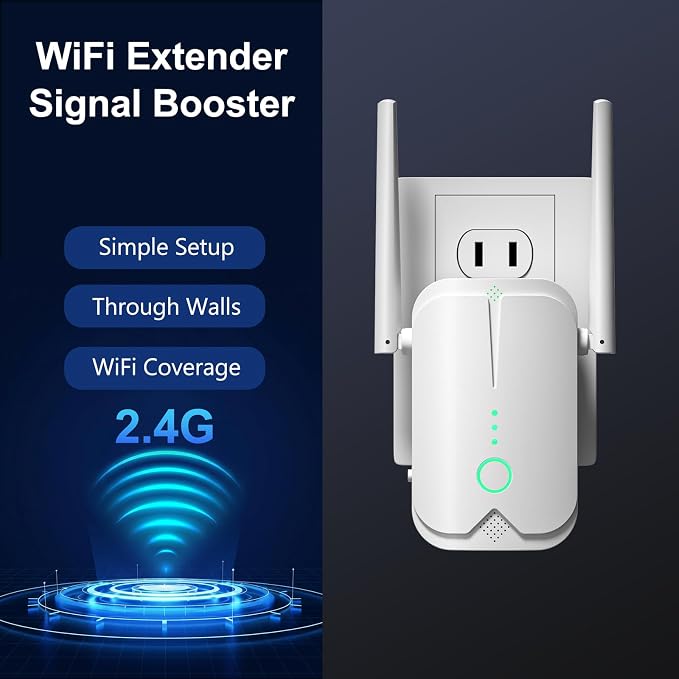 WiFi Extender Signal Booster Up to 10000sq.ft and 85+ Devices, WiFi Range - Image 6