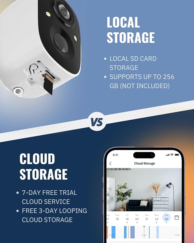 Security Cameras Wireless Outdoor, 2.5K WiFi Battery Powered Cameras - Image 8