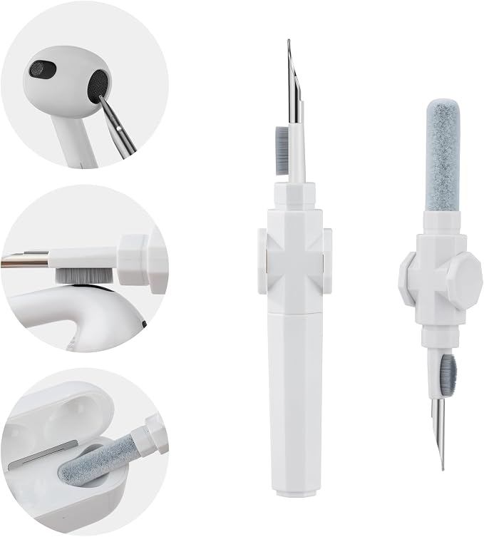 360° Rotating Cleaner Kit for Airpods Pro 1 2 3 Multi-Function Cleaning Pen by ZenithPrime