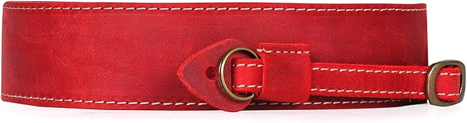 MegaGear SLR, DSLR Sierra Series Genuine Leather Camera Shoulder or Neck Strap - Image 8