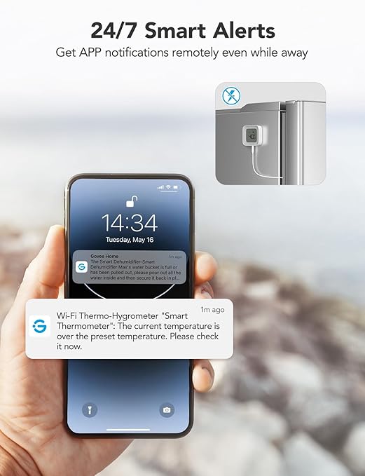 GoveeLife WiFi Refrigerator Thermometer - Image 2