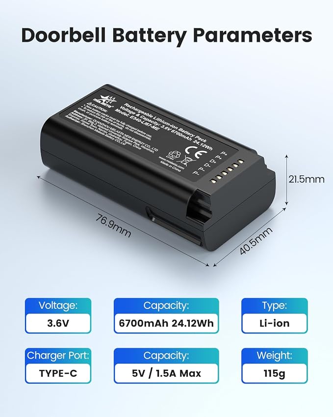 melasta E340 6700mAh Replacement Battery - Image 6