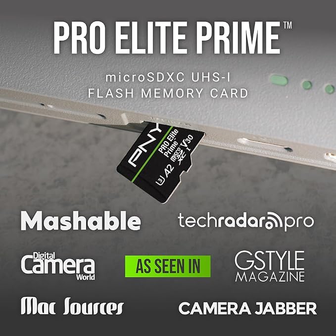 PNY 128GB PRO Elite Prime™ C10 U3 V30 A2 microSDXC Flash Memory Card – - Image 9