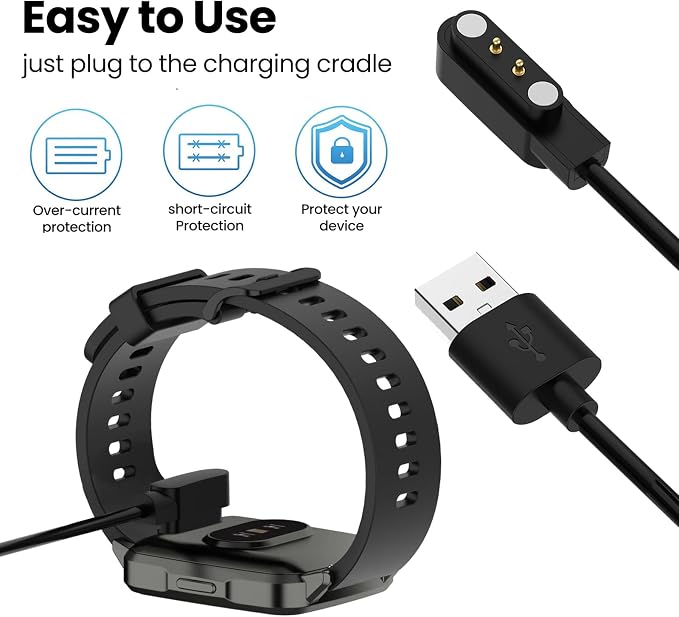 VeryFit Smartwatch Charger for IDW13/IDW16/IDW19/IDW25/IDW26/IDW28/ID208 - Image 2