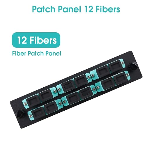 (2-Pack 6 Duplex SC/OM3 Fiber Patch Panel - Image 4