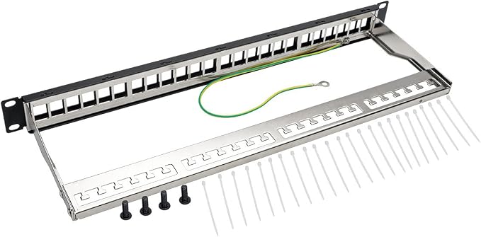 Tripp Lite 24-Port 1U Shielded Blank Cutouts Patch Panel, Rackmount - Image 6