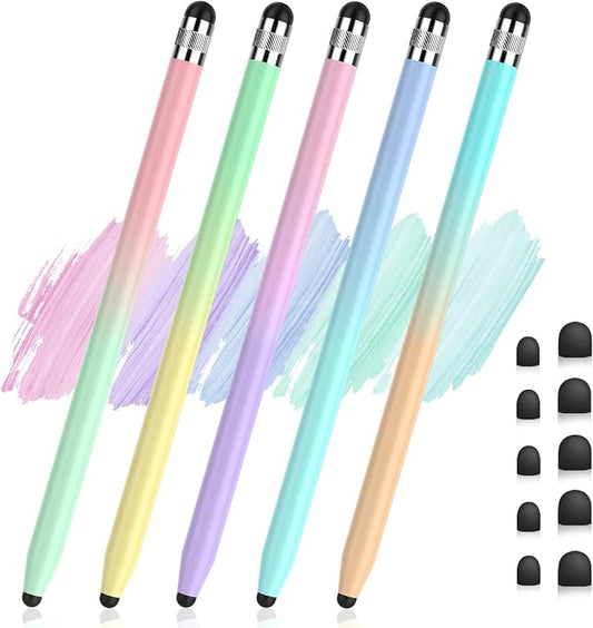 5Pcs Stylus Pens, 2 in 1 Stylus Pen by StylusHome