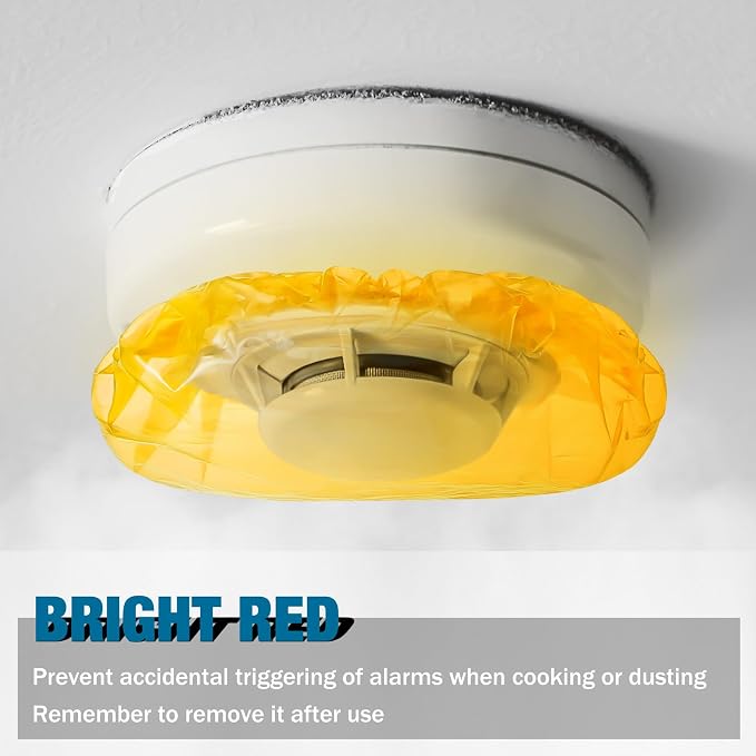 Gueevin 36 Pcs Smoke Detector Cover Smoke Alarm Dust Paint Cover - Image 5