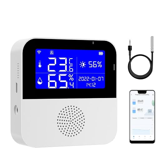 WiFi Thermometer Hygrometer by GaoducashforSmartLife