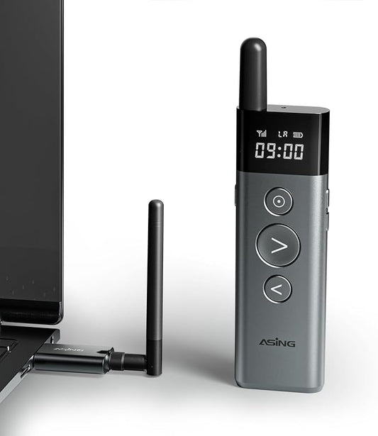 ASING Up to 980ft Long Range Wireless Presentation Remote, PowerPoint Clicker by Unknown