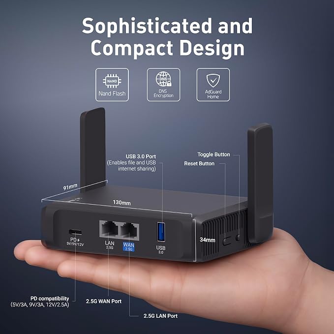 GL.iNet GL-BE3600 Portable Travel Router, Pocket Dual-Band Wi-Fi 7, 2.5G Router - Image 6