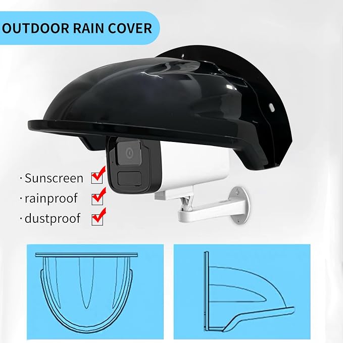 Universal Sun Rain Shade Camera Cover Shield - Image 8