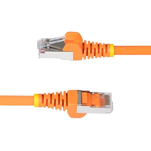 StarTech.com 50ft Orange CAT6a Ethernet Cable, Snagless RJ45, 100W PoE++ - Image 3