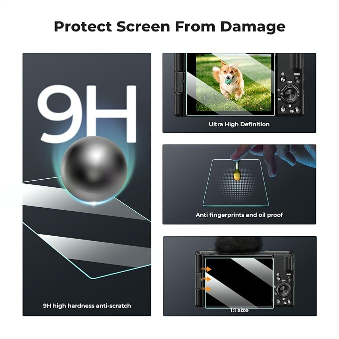 K&F CONCEPT 3pcs Screen Protector Compatible - Image 3