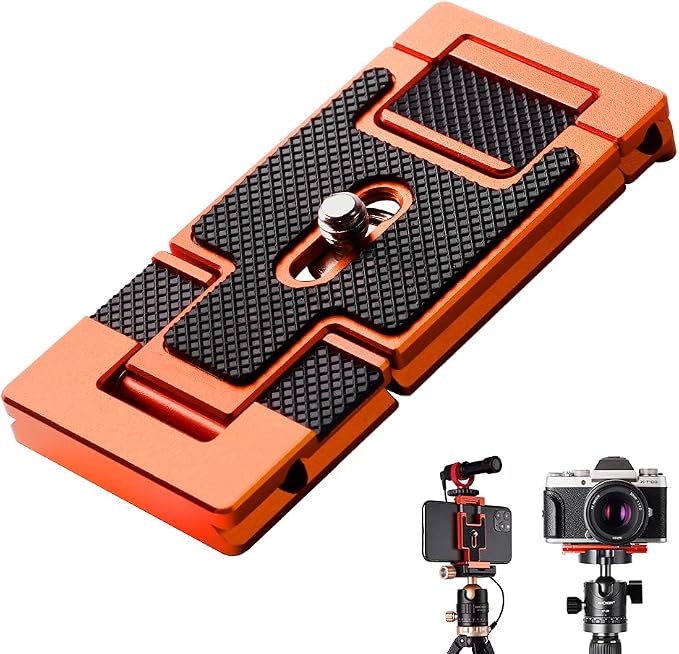 K&F CONCEPT Aluminum Alloy Quick Release Plate by KFCONCEPT