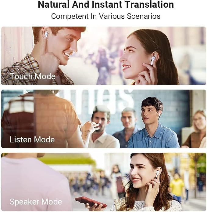 Timekettle M3 3-in-1 Language Translator Earbuds, Real-Time Translation in 43 - Image 5