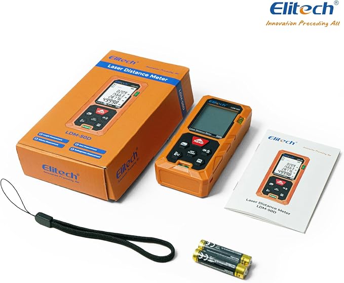 Elitech Laser Measuring Tool 165ft - Image 12