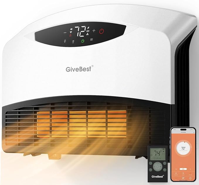 GiveBest Electric Wall Heater by GiveBest