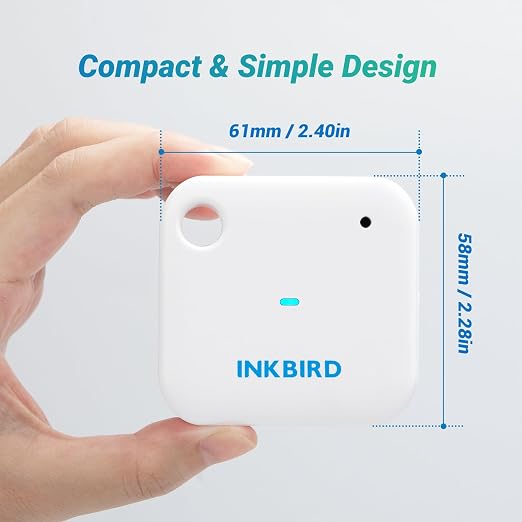 INKBIRD WiFi Thermometer Hygrometer Monitor, Smart Temperature Humidity Sensor - Image 3