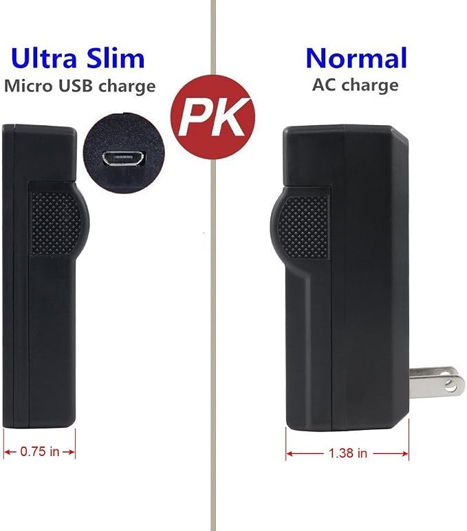 Kastar Battery & Slim USB Charger Compatible - Image 3