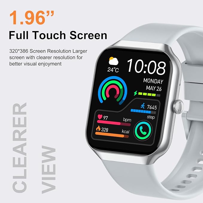 Smart Watch for Men Women, 1.96" HD Smartwatch - Image 6