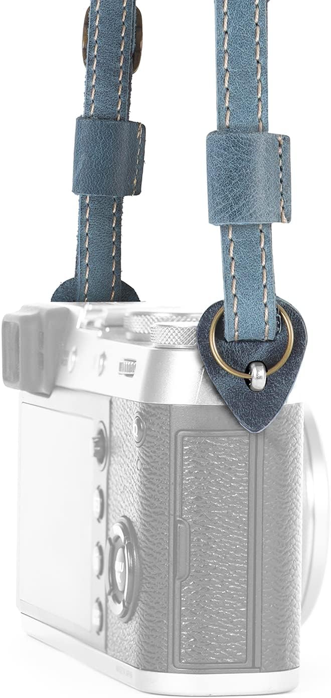 MegaGear SLR, DSLR Sierra Series Genuine Leather Camera Shoulder or Neck Strap - Image 9