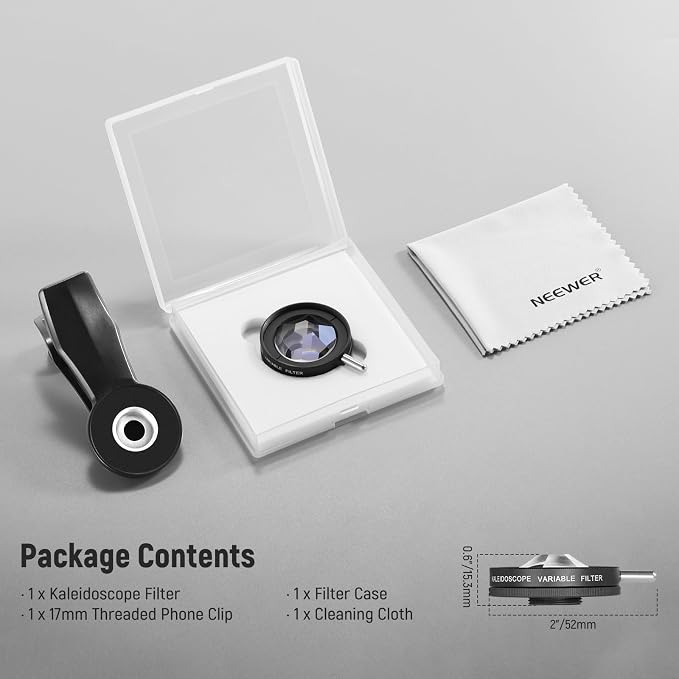 NEEWER 37mm Kaleidoscope Prism Filter - Image 9