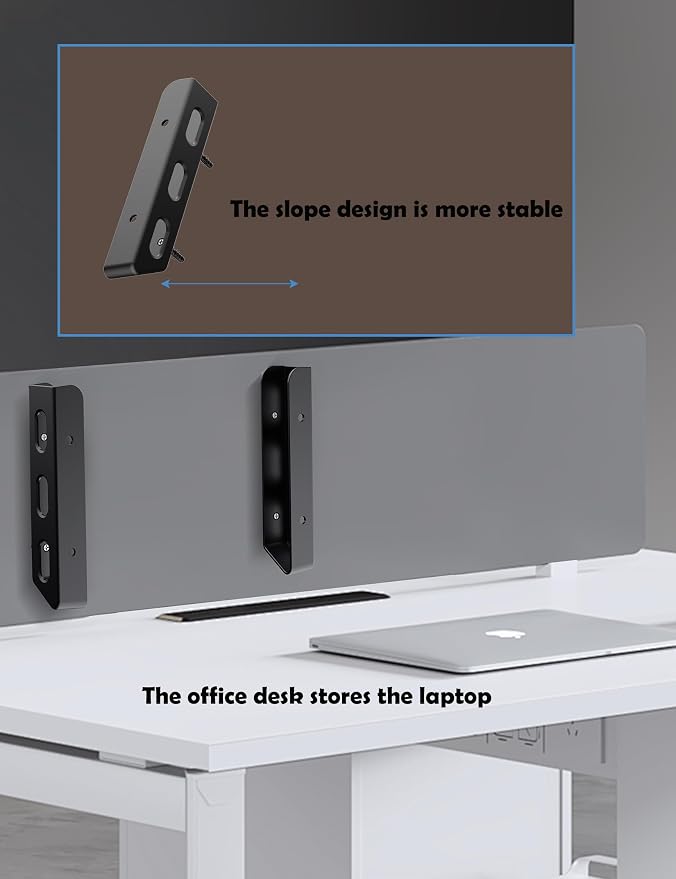 Under Desk Laptop Holder/Wall Mount, Compatible - Image 5