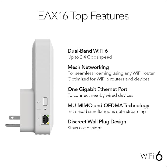 NETGEAR WiFi 6 Mesh Range Extender - Image 6