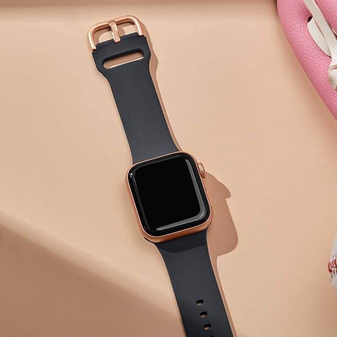 Sport Band Compatible with Apple Watch Bands 49mm 46mm 45mm 44mm 42mm 41mm 40mm - Image 2