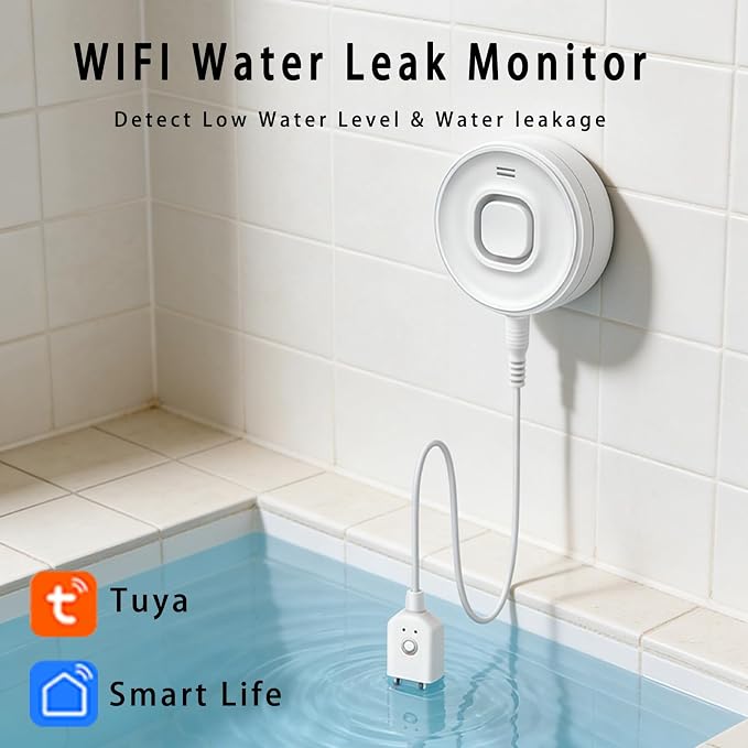 Water Alarm Leak Detector, Water Leak Detector - Image 2