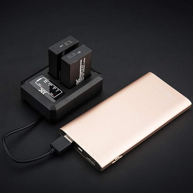 JJC LP-E17 Battery Charger USB Dual Slot - Image 7