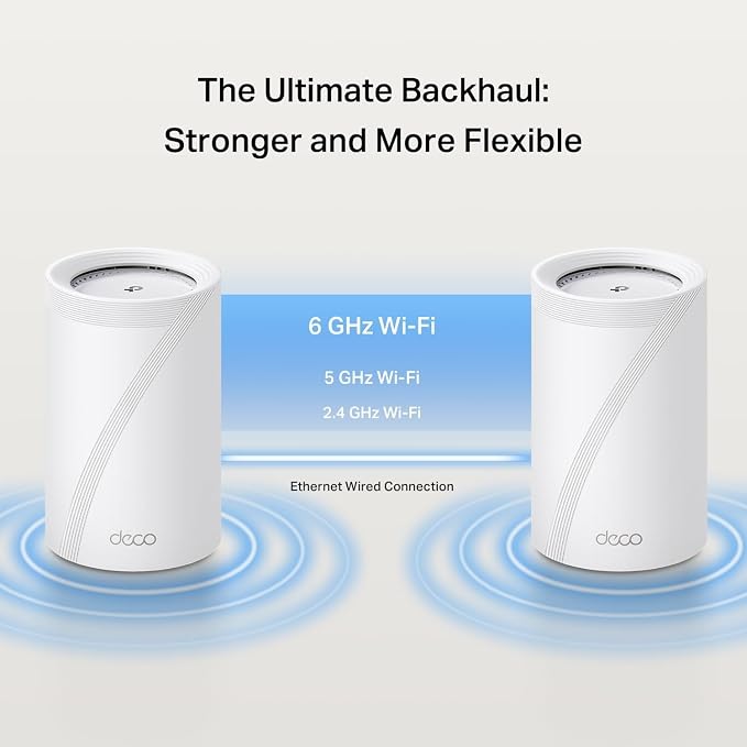 TP-Link Deco 7 Pro BE14000 Tri-Band Wi-Fi 7 Whole Home Mesh System | 8-Stream - Image 7