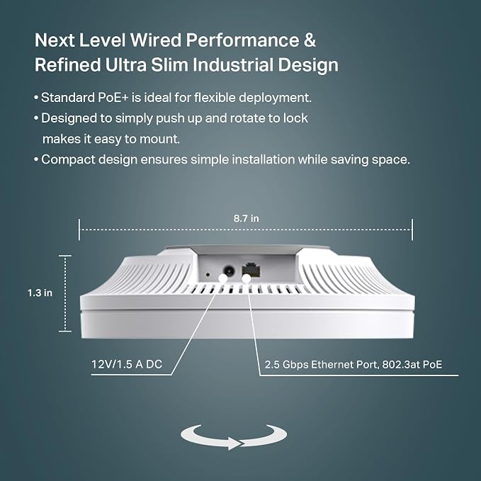 TP-Link Omada WiFi 6 Wireless Access Point - Image 3