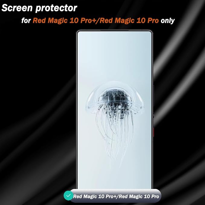 3 Pack Compatible with Nubia Red Magic 10 Pro/10 Pro+ screen protector Tempered - Image 2