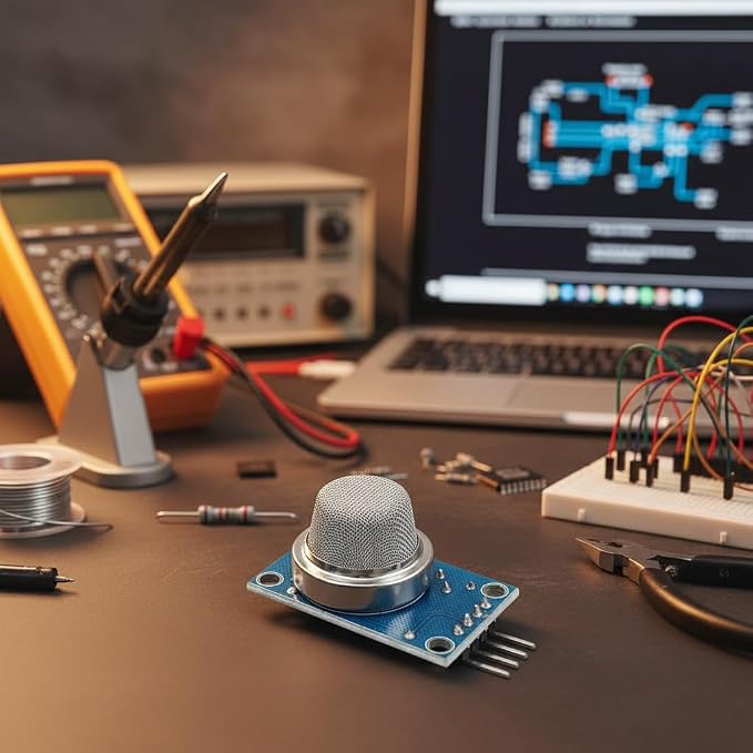 MQ-135 Air Quality Sensor, Office and Workshop Air Safety Module - Image 6