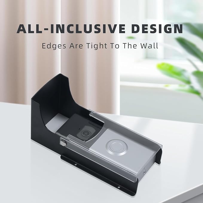 "Black Doorbell Rain Cover - Image 6
