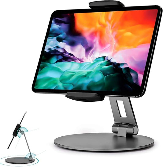 Stouchi 12.9 iPad Stand, 360 Swivel Base Tablet Holder by Stouchi