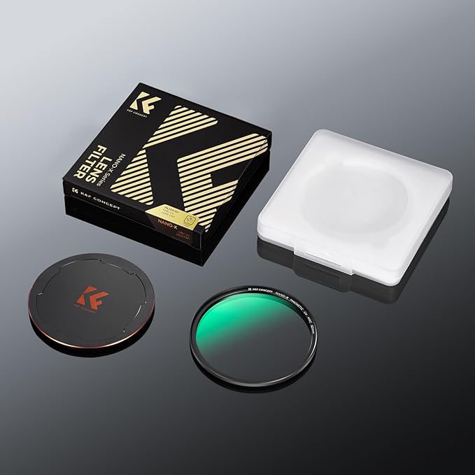 K&F CONCEPT 52mm Magnetic MC UV Lens Protection Filter + Lens Filter Cap - Image 8