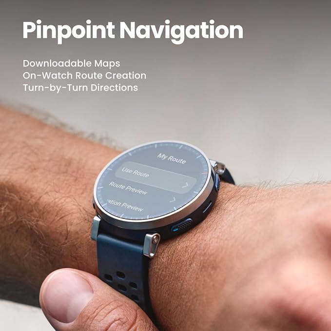 Amazfit Active 3 Premium GPS Running Smart Watch, 1.32" AMOLED Sapphire Display - Image 4